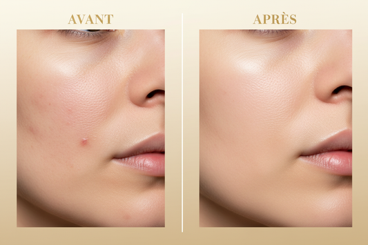Gel Clarifiant Anti-Acné Byenbel – Avant/Après peau purifiée et nette