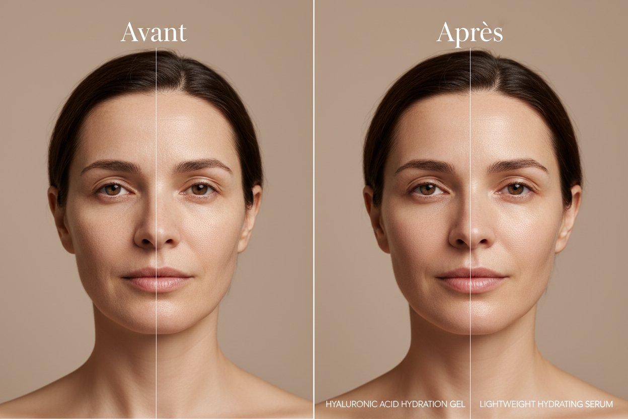 Avant / Après - Duo Ultime d'Hydratation