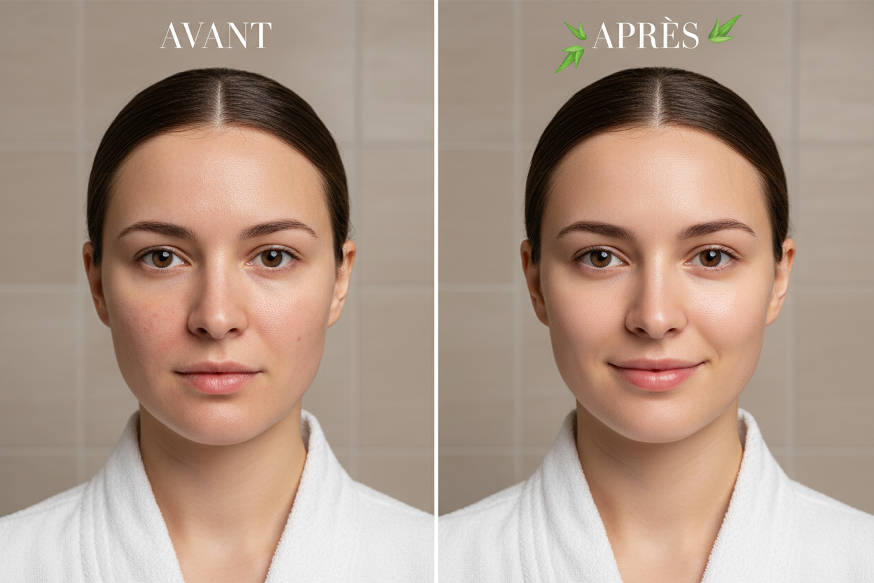 Avant / Après - Gel Clarifiant