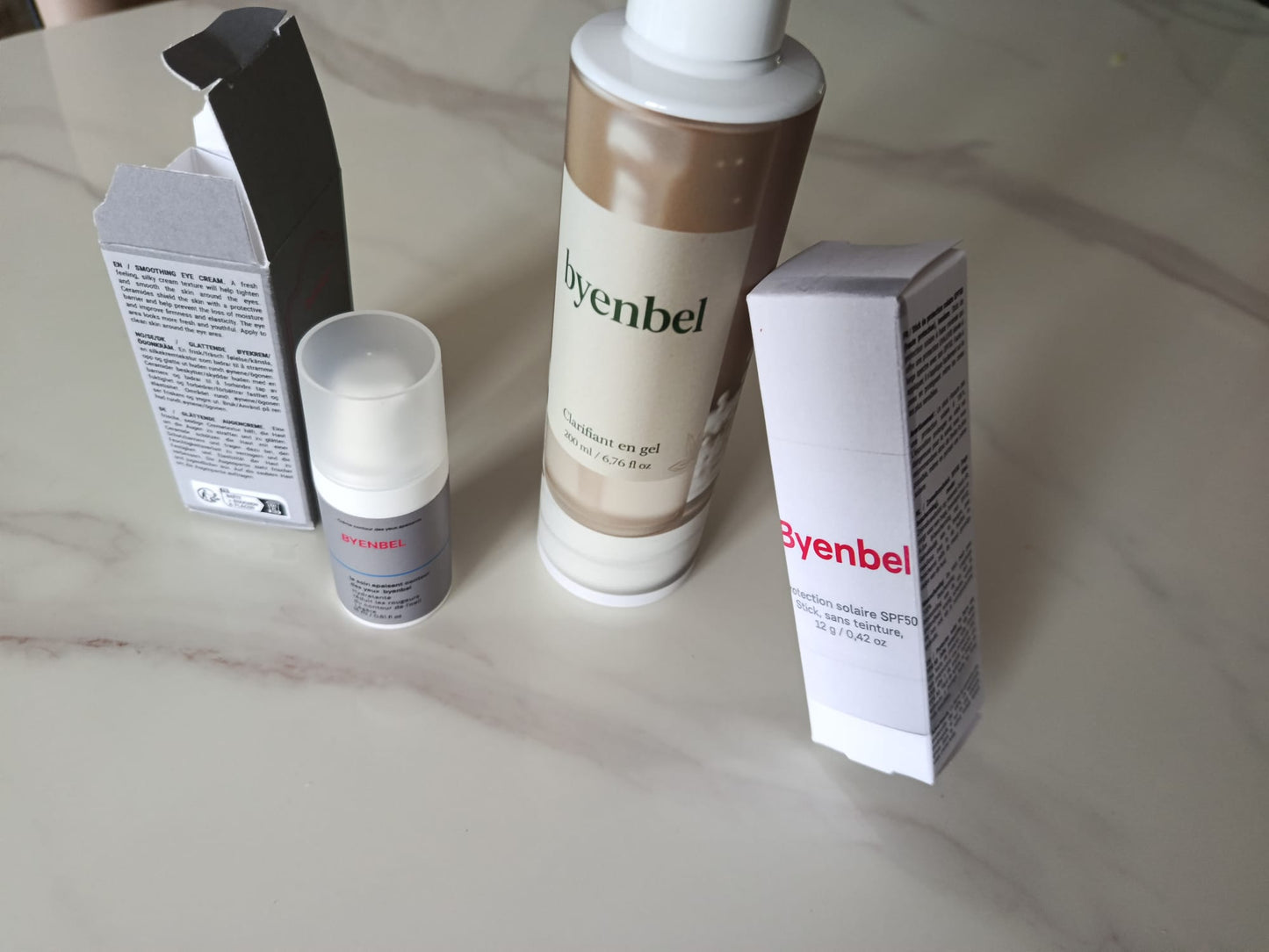Bundle découverte Byenbel démaquillant gel clarifiant contour yeux – Byenbel