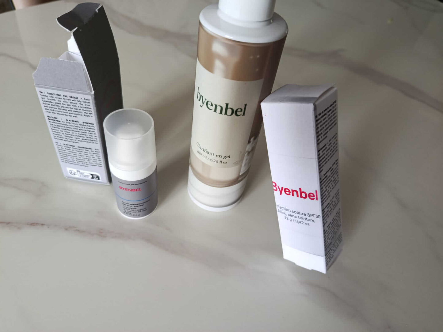 Coffret Skincare Naturel Découverte Byenbel – routine soir 3 soins