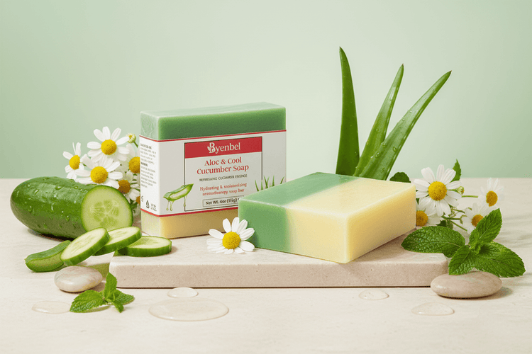 Soins corps savons naturels Byenbel peau douce