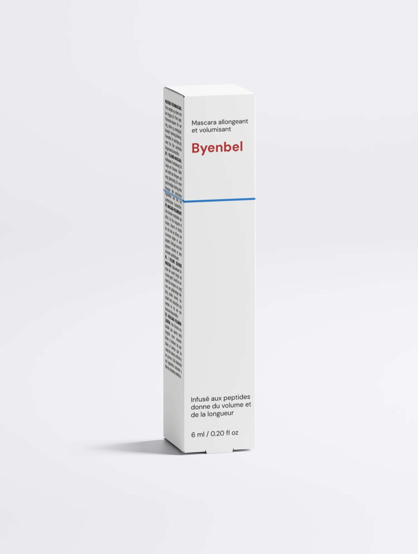 Mascara vegan peptides Byenbel – allongeant et volumisant