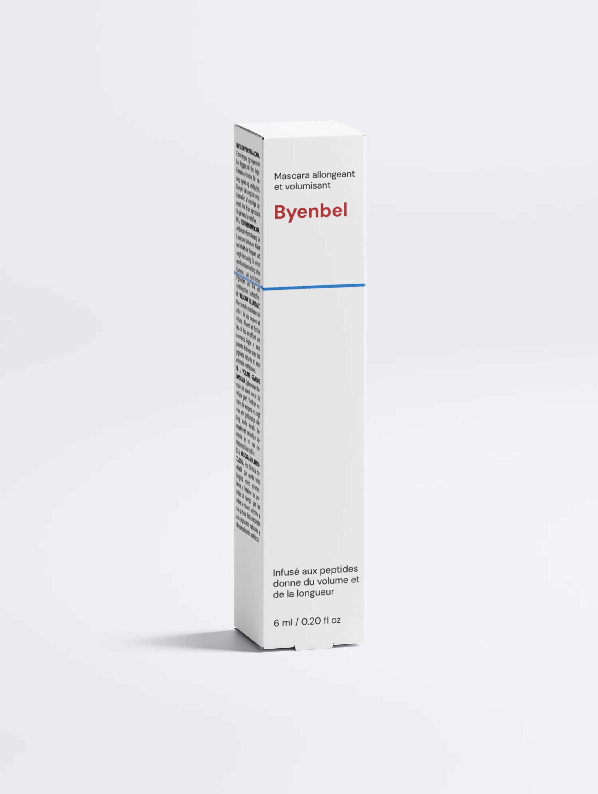 Mascara vegan peptides Byenbel – allongeant et volumisant