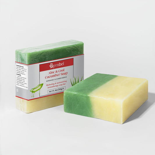 Aloe & Cool Cucumber Soap | Natural Care by Byenbel