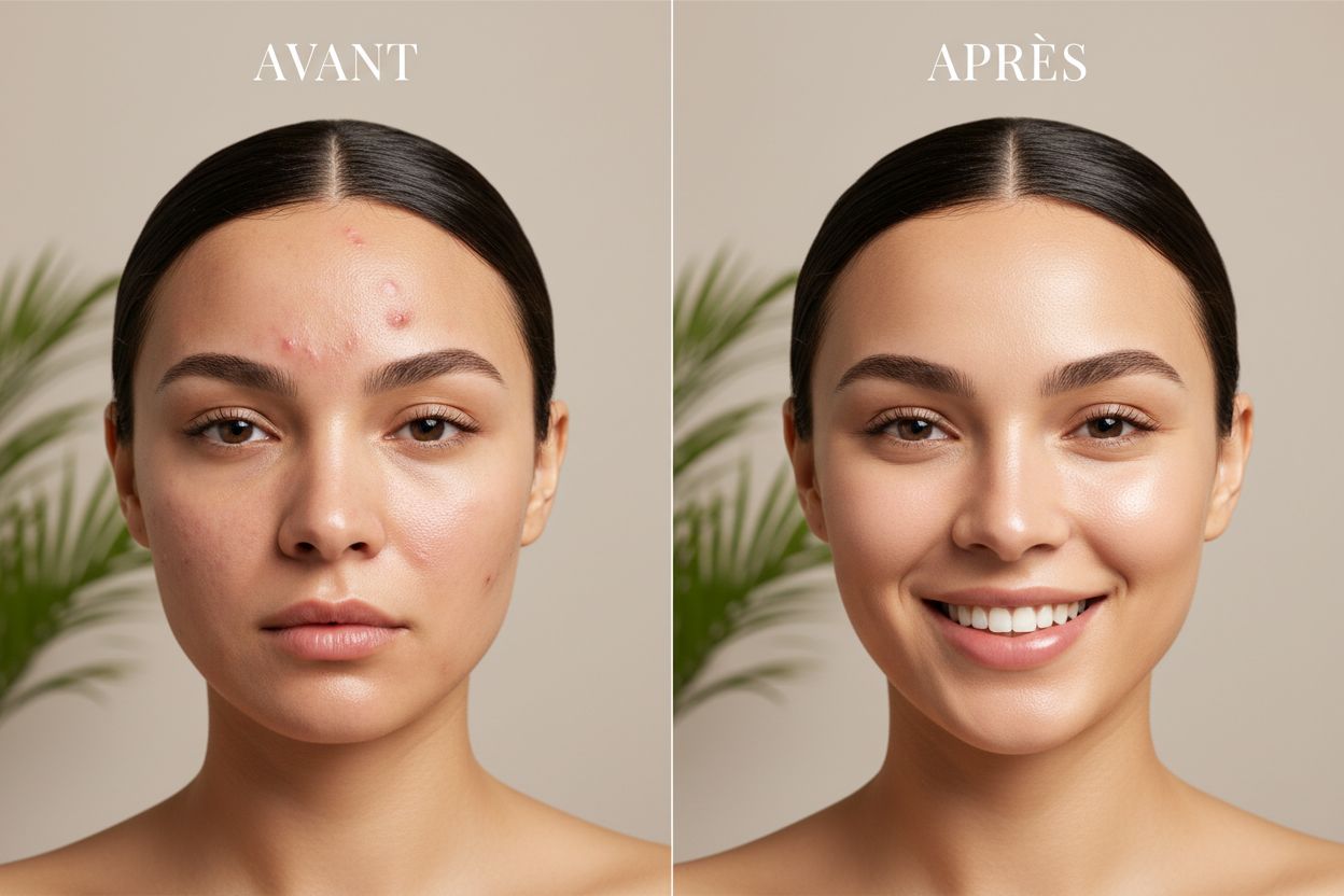 Avant / Après - Acné Care