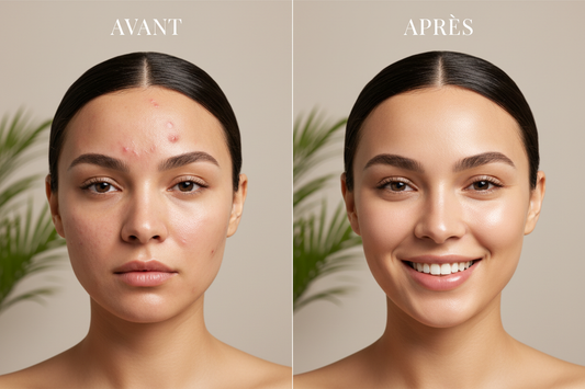 Coffret acné care peau nette Byenbel – Packaging soins naturels