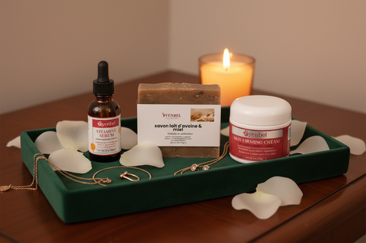 Coffret Éclat Fermeté – Velours & roses