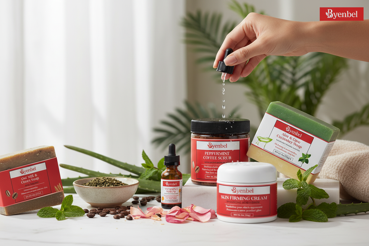 Coffret 3 gestes peau parfaite savon sérum vitamine C crème – Byenbel