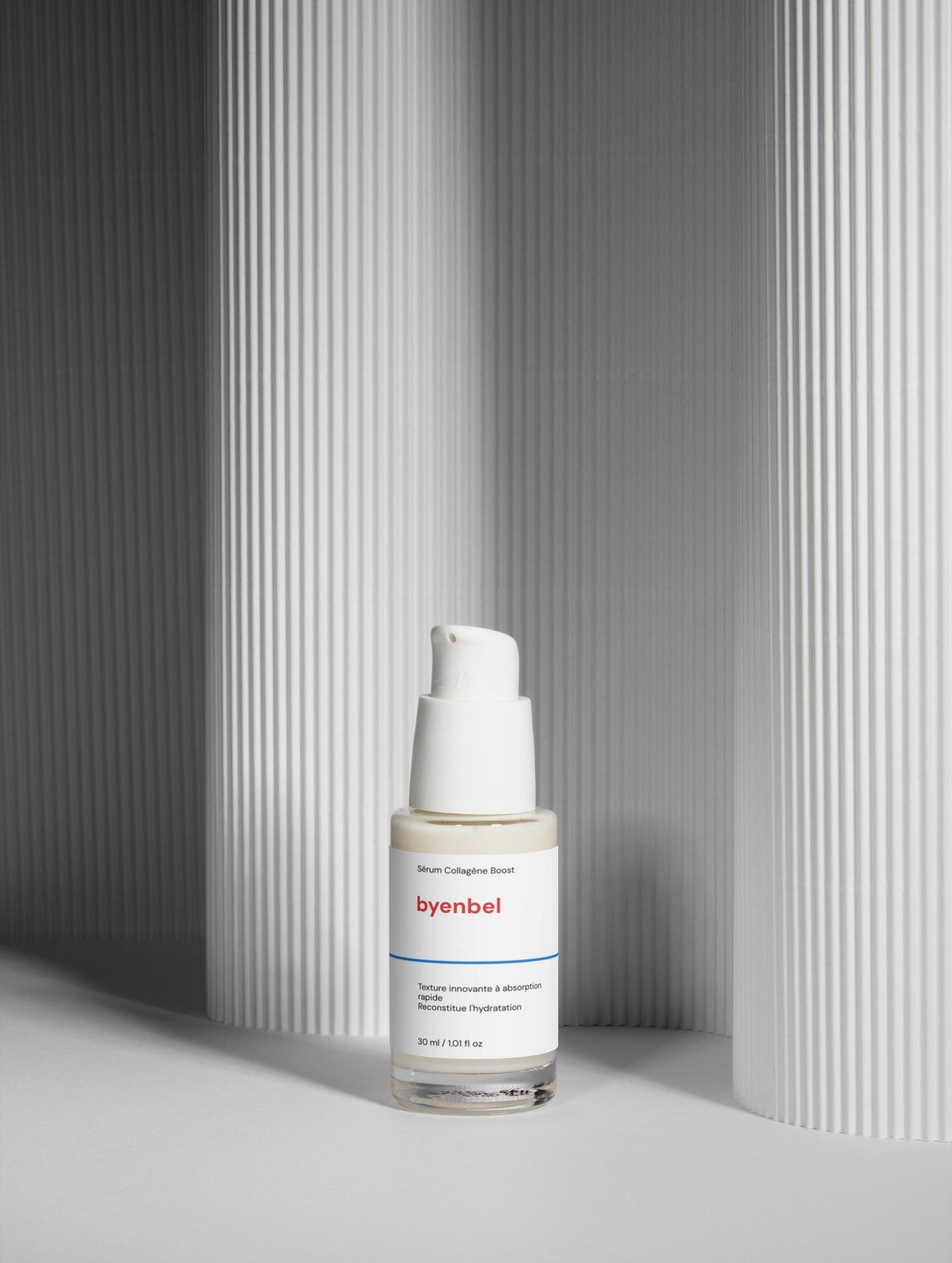 Flacon sérum collagène boost cosmétique naturel premium – Byenbel