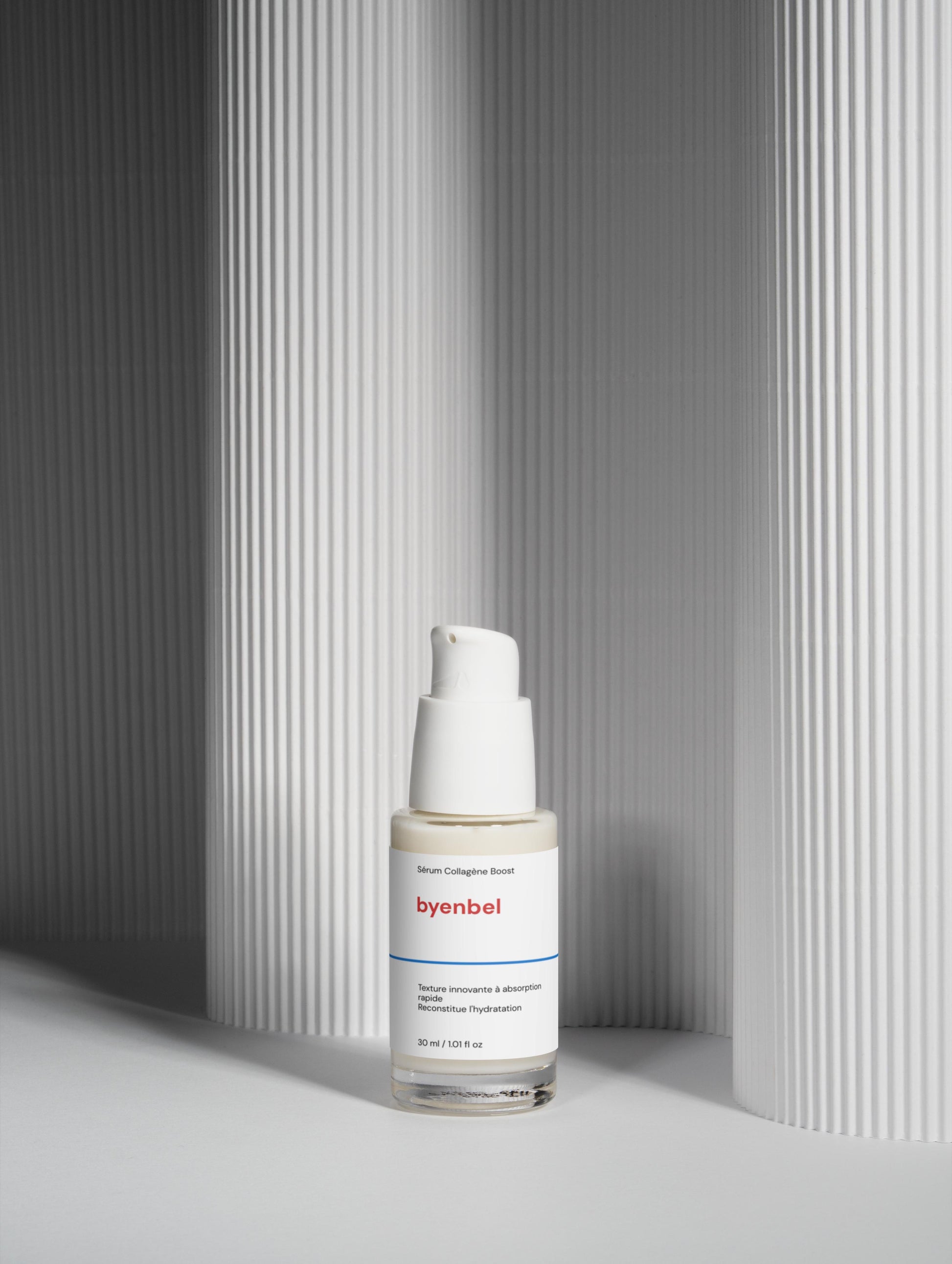 Flacon sérum collagène boost cosmétique naturel premium – Byenbel