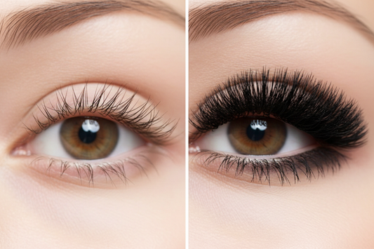 Résultat avant/après mascara Byenbel
