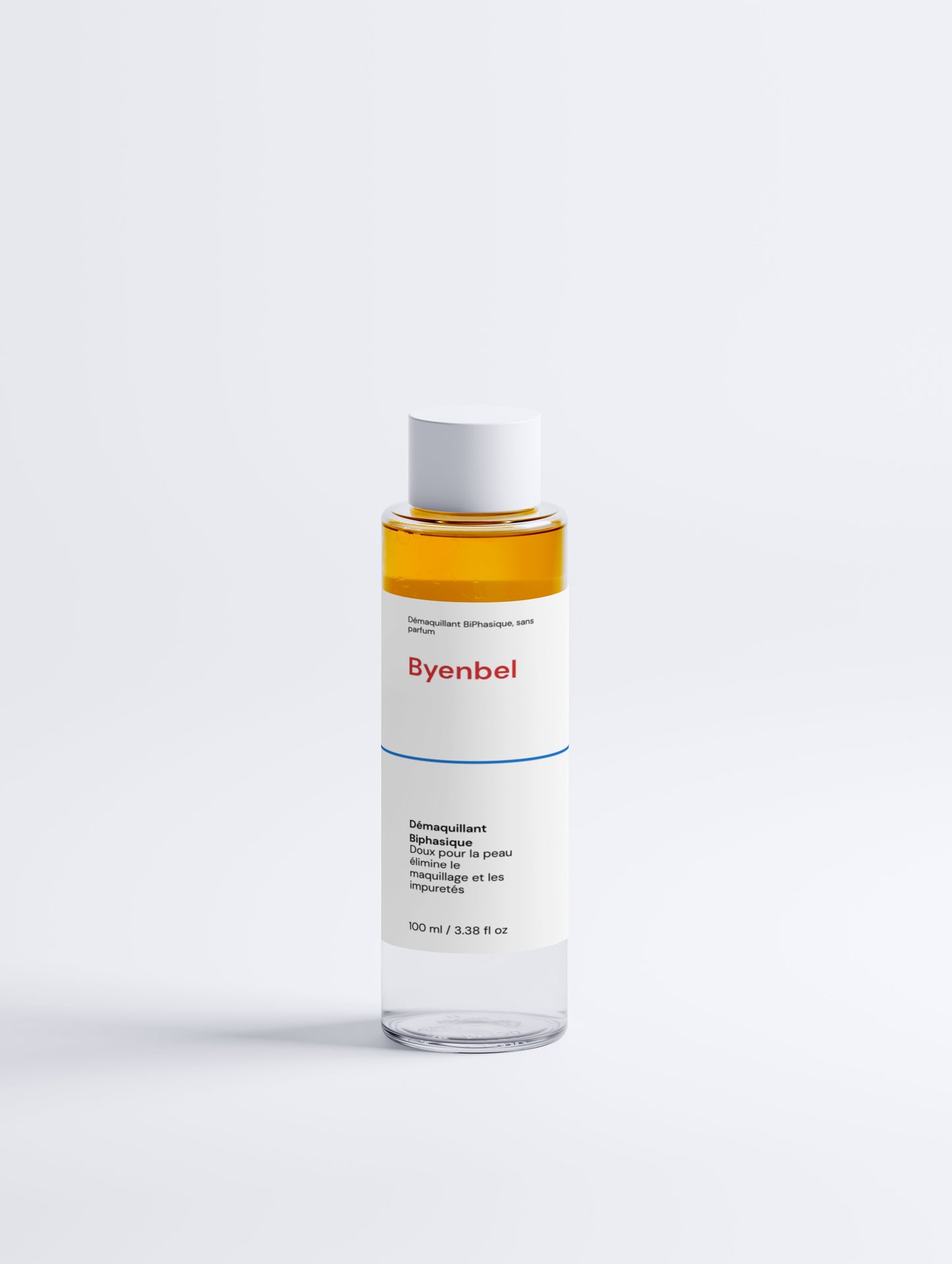 Démaquillant deux phases naturel doux yeux et visage – Byenbel