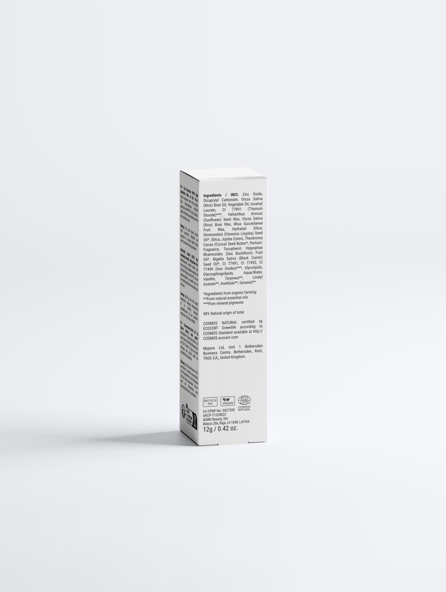 Protection solaire naturelle visage non grasse SPF50 – Byenbel