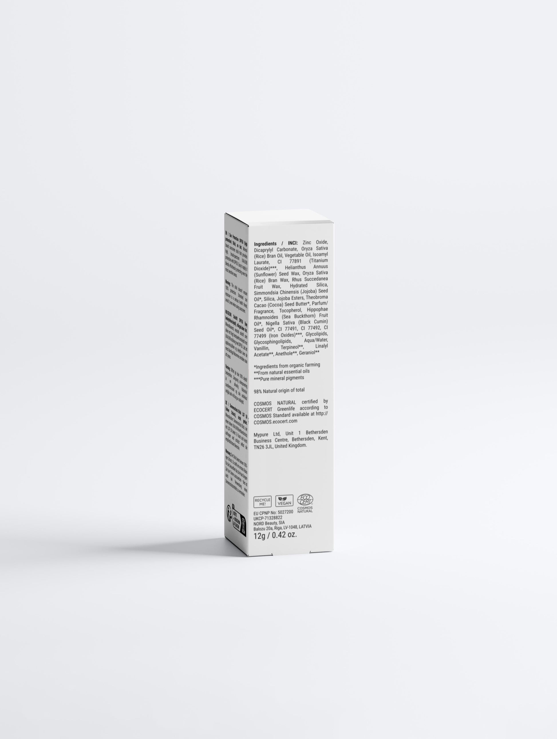 Protection solaire naturelle visage non grasse SPF50 – Byenbel